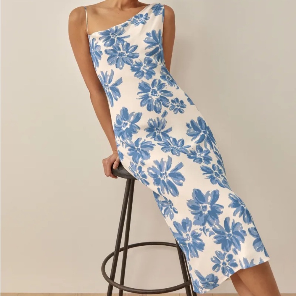 Reformation Chandelier Dress in Celestia